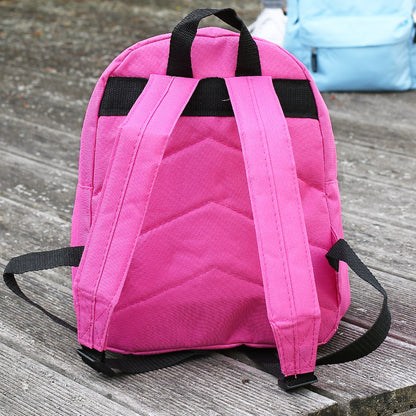 Kinderrucksack mit Tiermotiven in Rosa/Pink für Mädchen | Modell: Bauernhof