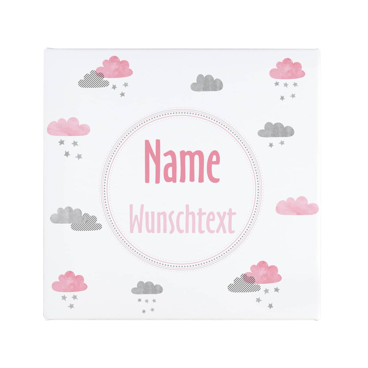 Mit Name und Wunschtext bedruckt