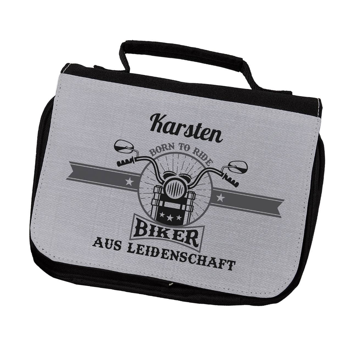 Biker aus Leidenschaft - Kulturtasche für Biker
