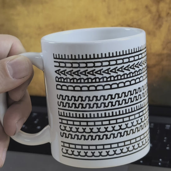 Lustige Tasse "Ich schei.. drauf"