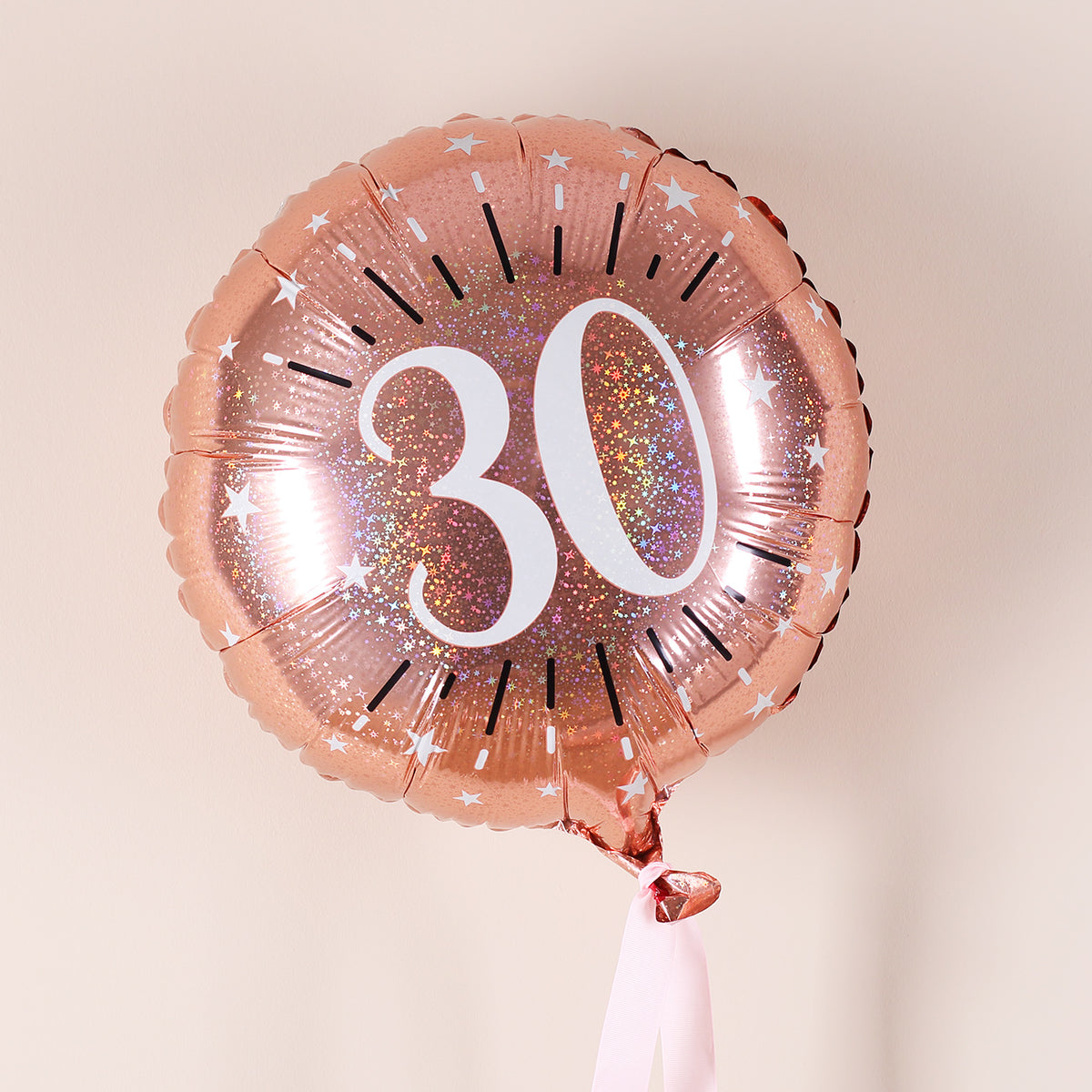 Folienballon rosé 30