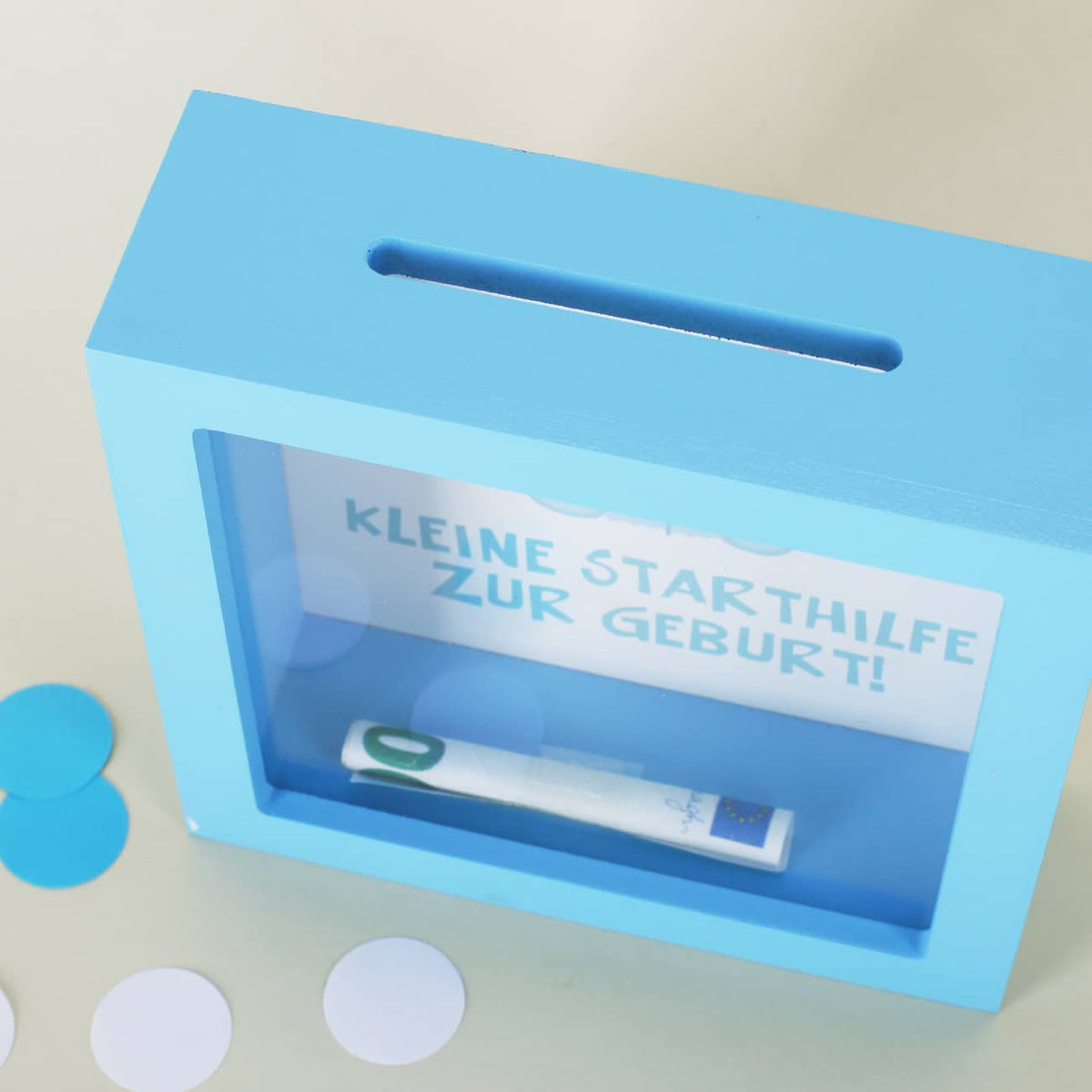 Schlitz zum Einwerfen des Geldes