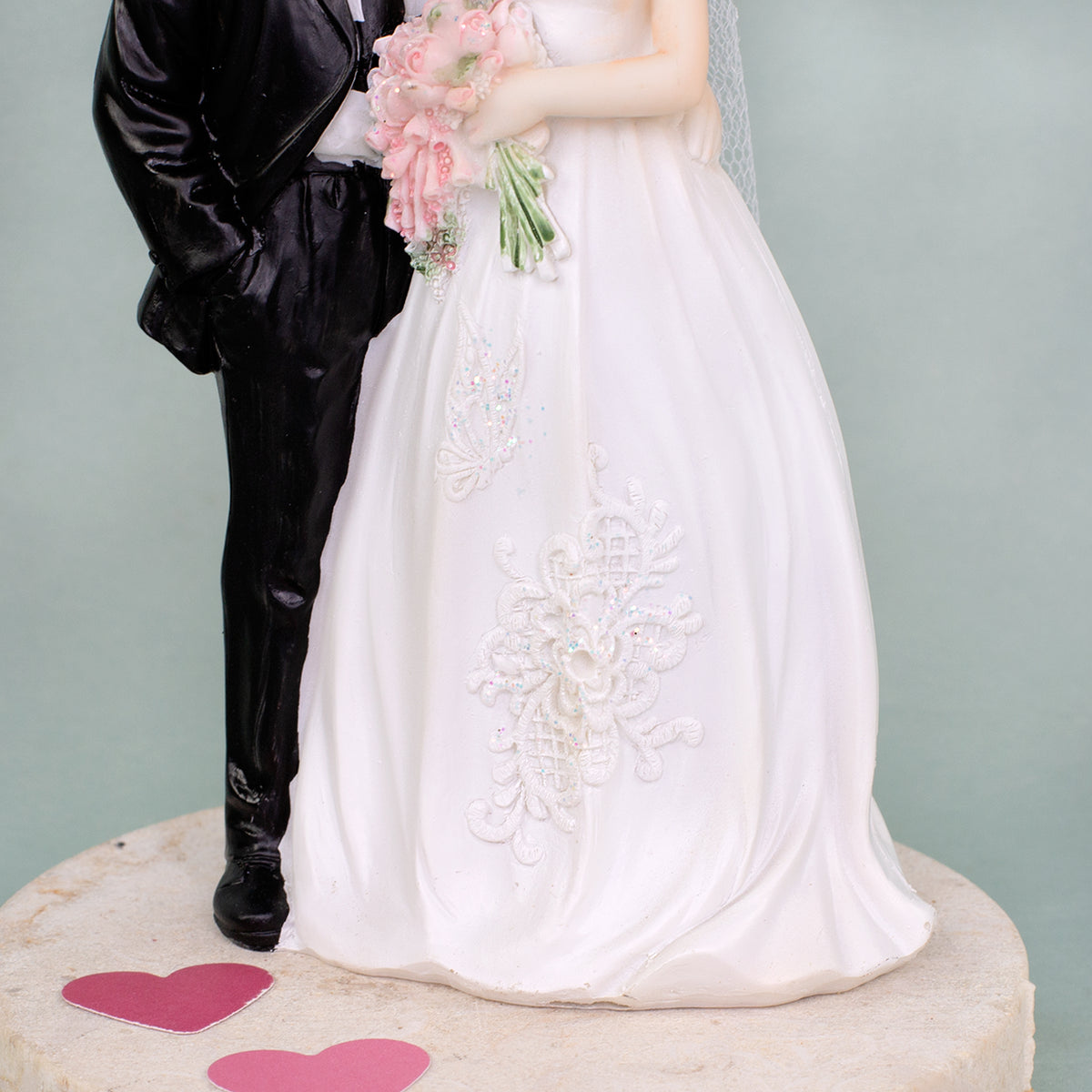 Brautpaar Frau & Mann mit Hand in der Tasche | Figur 16 cm