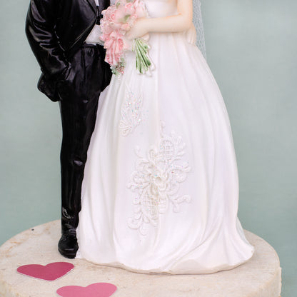 Brautpaar Frau & Mann mit Hand in der Tasche | Figur 16 cm
