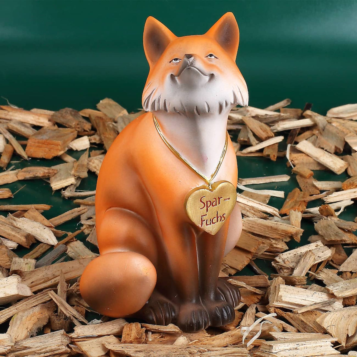 Spar-Fuchs als Spardose