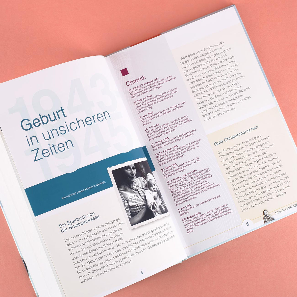63 Seiten mit Schrift und Bild