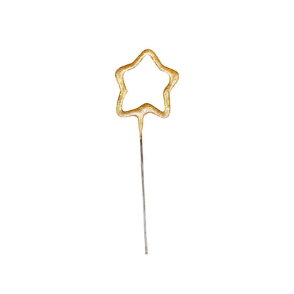 Mini Wunderkerze Stern gold