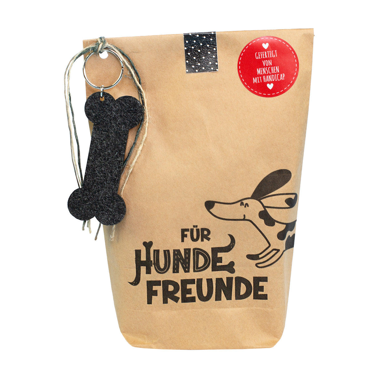 Wundertüte für Hundefreunde freigestellt